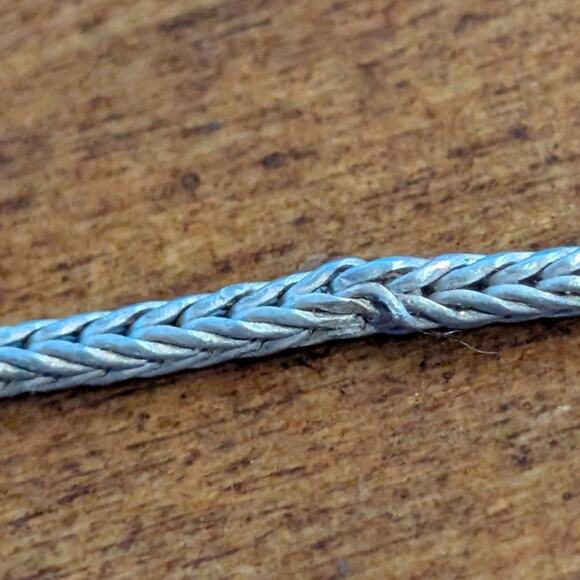 Vtg Silpada Didae 925 Sterling Made in Israel Initial 'J' Pendant 18" Necklace - Picture 12 of 12